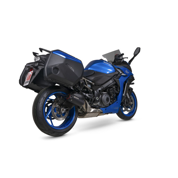 Scorpion Exhaust Suzuki GSX-S 1000 GT 2022 - 2023 Red Power Slip-on Black Ceramic Coated Sleeve